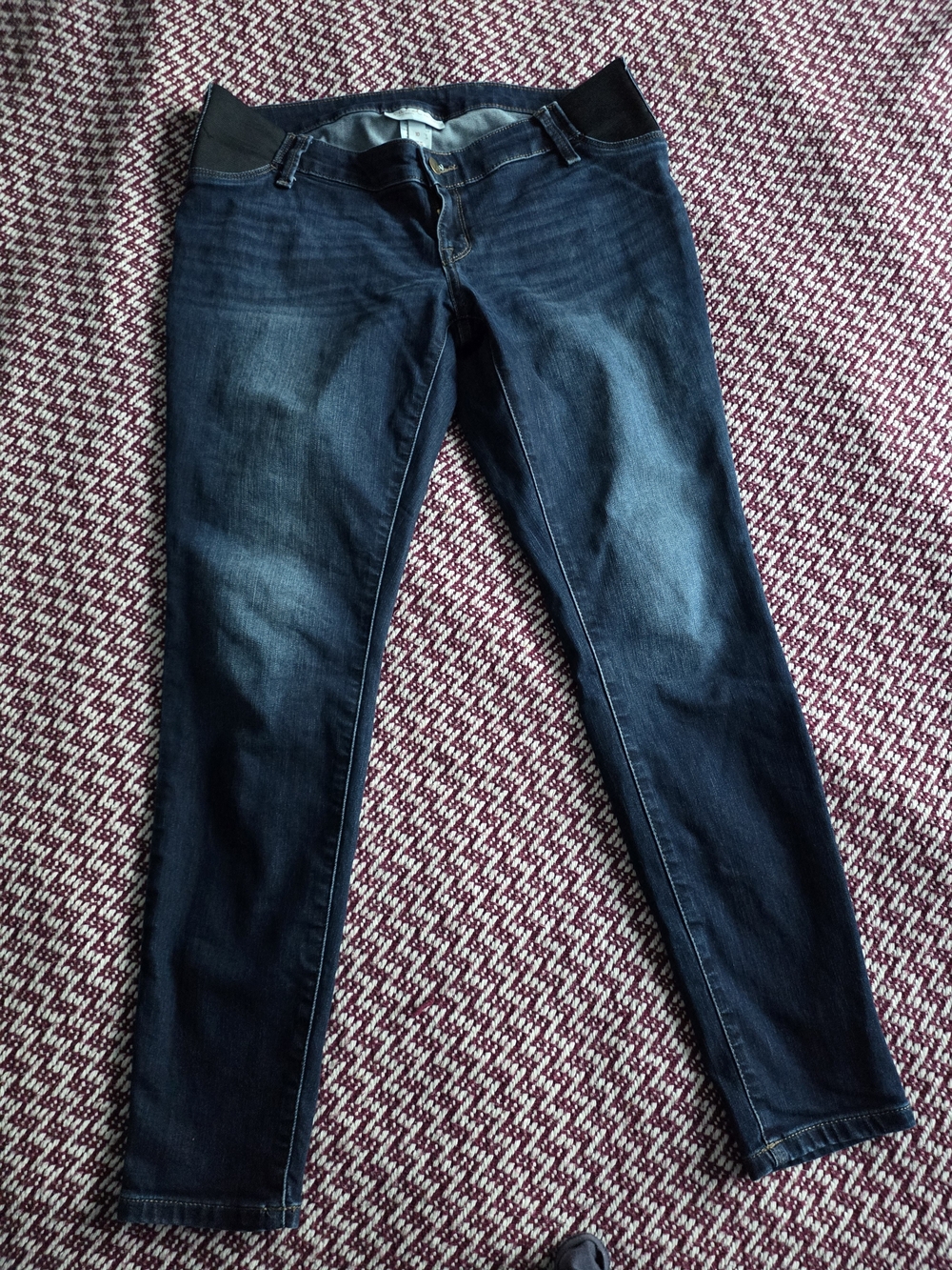 Isabel Maternity by Ingrid & Isabel Dark Wash Skinny Jeans